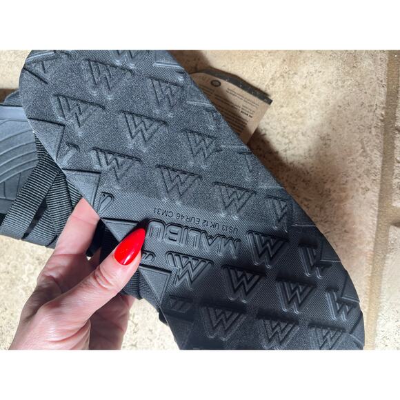 Malibu Sandals ZUMA NYLON BLACK new with tags multiple sizes - Picture 13 of 16